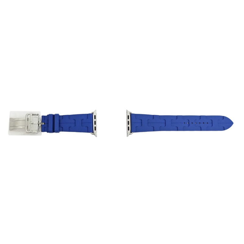 名東】【HERMES】エルメス シンプルトゥール キリム ブルー 青