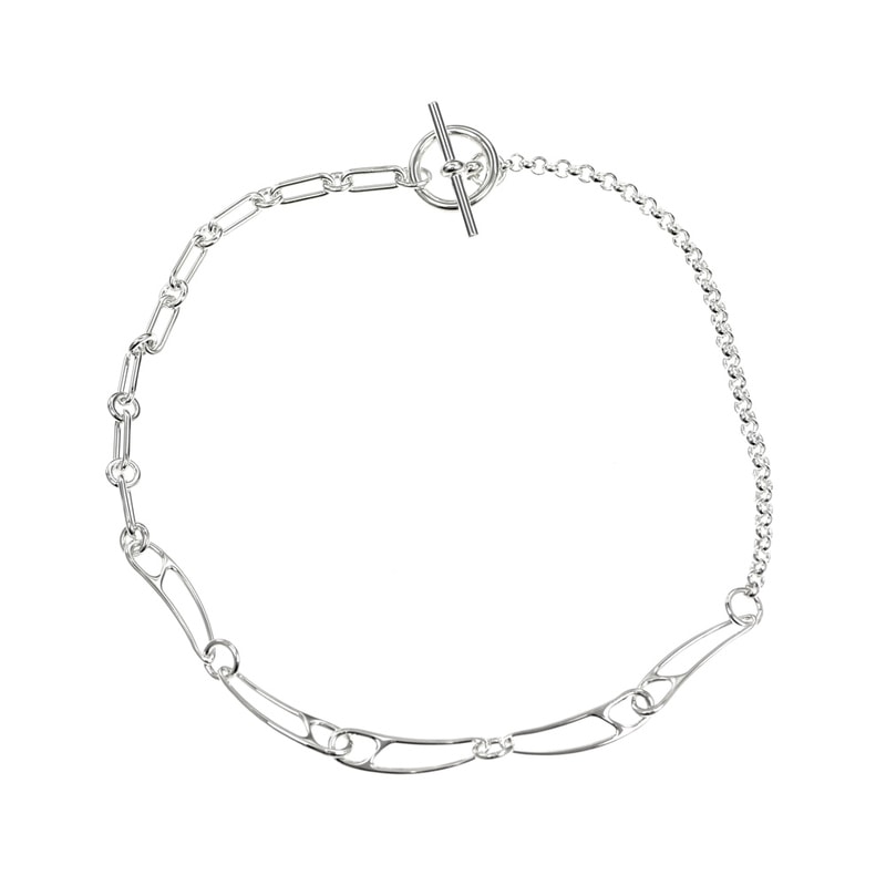 名東】【HERMES】エルメス ネックレス シェーヌダンクルパンク ST
