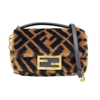 ��̾��ۡ�FENDI�ۥե���ǥ� �ޥ�ޥХ��å� �ߥ� ���å��� �ϥ�ɥХå� ���������Хå� �쥶�� �ե��� 8BS017 ��ǥ���������š�