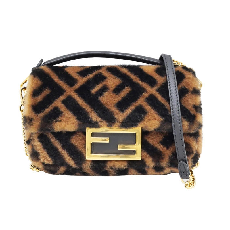名東】【FENDI】フェンディ マンマバケット ミニ ズッカ柄