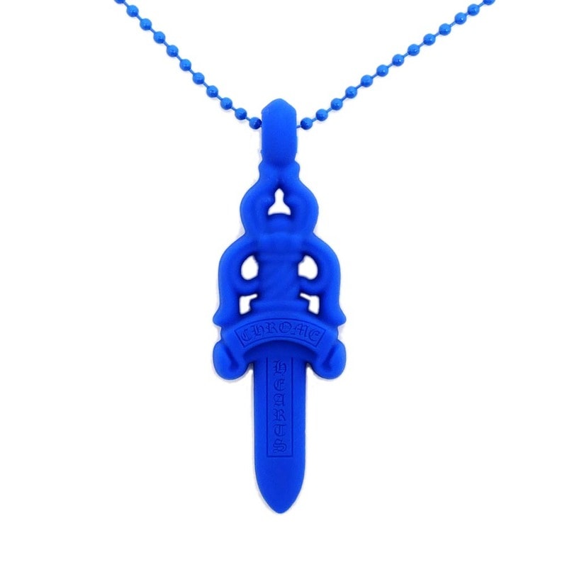 ��̾��ۡ�CHROME HEARTS�ۥ�����ϡ��� �ͥå��쥹 ������ �֥롼 �� ��С� ���������꡼ ������š�