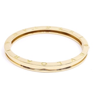 �ڱɡۡ�BVLGARI�ۥ֥륬�� K18YG B-Zero1 �ӡ�������� �֥쥹��å� �Х󥰥� 750YG �϶� ���奨�꡼ ��󥺡ڥ᡼�����ž夲�ѡۡ���š�