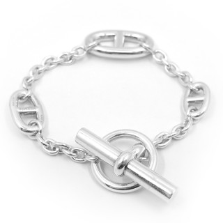 �ڱɡۡ�HERMES�ۥ���᥹ �֥쥹��å� �������̥��󥯥� �ե����ɡ��� Ag925 SV ����С� ���奨�꡼ ��ǥ����� ����¾�ڿ��ʡۡ�̤���ѡۡ���š�