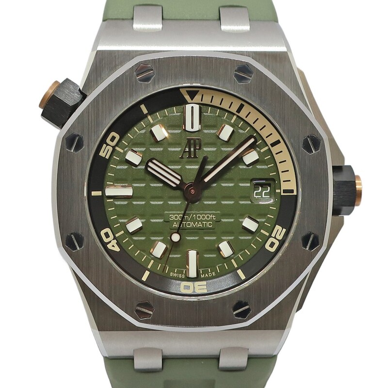 ��ŷ��ۡ�AUDEMARS PIGUET�ۥ����ǥޥԥ� ������륪���� ���ե��祢 �����С� 15720ST.OO.A052CA.01 SS ��С� ���꡼�� ��ư���� �ӻ��ס���š�