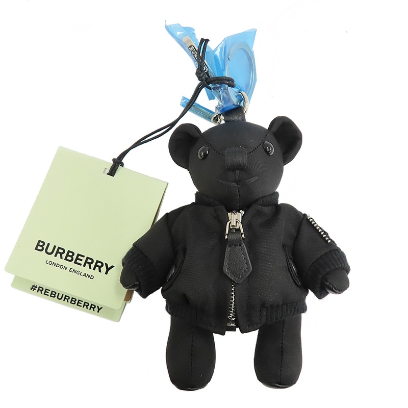 名古屋】【BURBERRY】バーバリー トーマスベア チャームイン ボマー