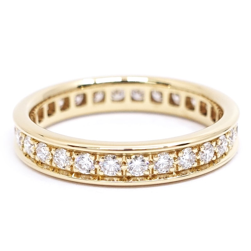 栄】【CARTIER】カルティエ K18YG バレリーナ フルエタニティ