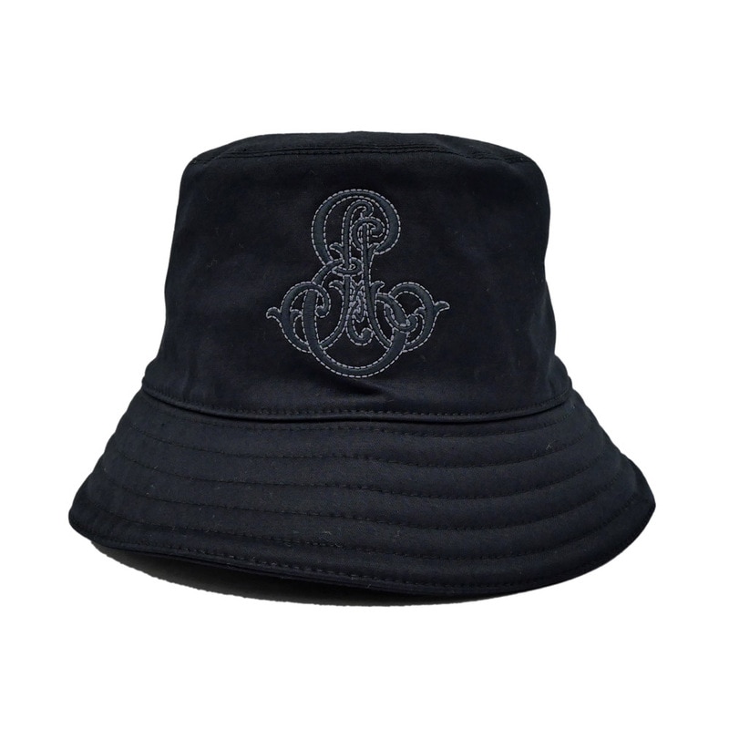 名東】【HERMES】エルメス ハット ハーパー エミールエルメス ブラック