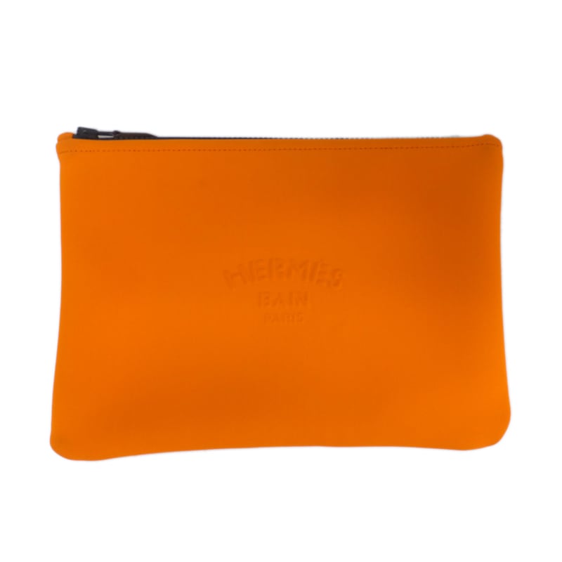 天白】【HERMES】エルメス トゥルースフラット ポーチ ネオバン MM