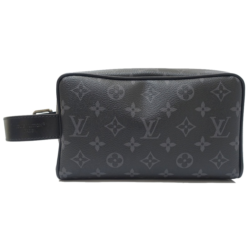Louis Vuitton 黒 パテントレザー ポーチ 栄】【LOUIS VUITTON】ルイヴィトン ロッカー ドップ・キット