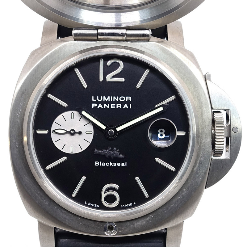 栄】【PANERAI】パネライ ルミノール ブラックシール 44mm 300本限定