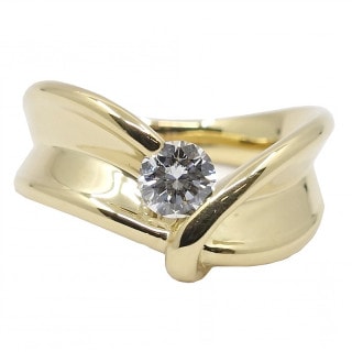 �ڱɡۡ�JEWELRY��K18YG ��������� 0.359ct ��γ ��� ���� 750YG ��� ��ǥ����� ���奨�꡼�ڻž夲�ѡۡ���š�