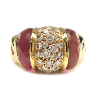 ��̾�Ų��ۡ�BVLGARI�ۥ֥륬�� ��� ���� ������� 750YG K18 ��������������� �ԥ󥯥ȥ�ޥ�� ��������� ��12�� ��ǥ����� ���奨�꡼����š�