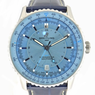 �ڱɡۡ�BREITLING�ۥ֥饤�ȥ�� �ʥӥ����ޡ� GMT 41 �������֥롼 A32310171C1P1 �ӻ��� SS �쥶�� ��ư���� ��󥺡���š�