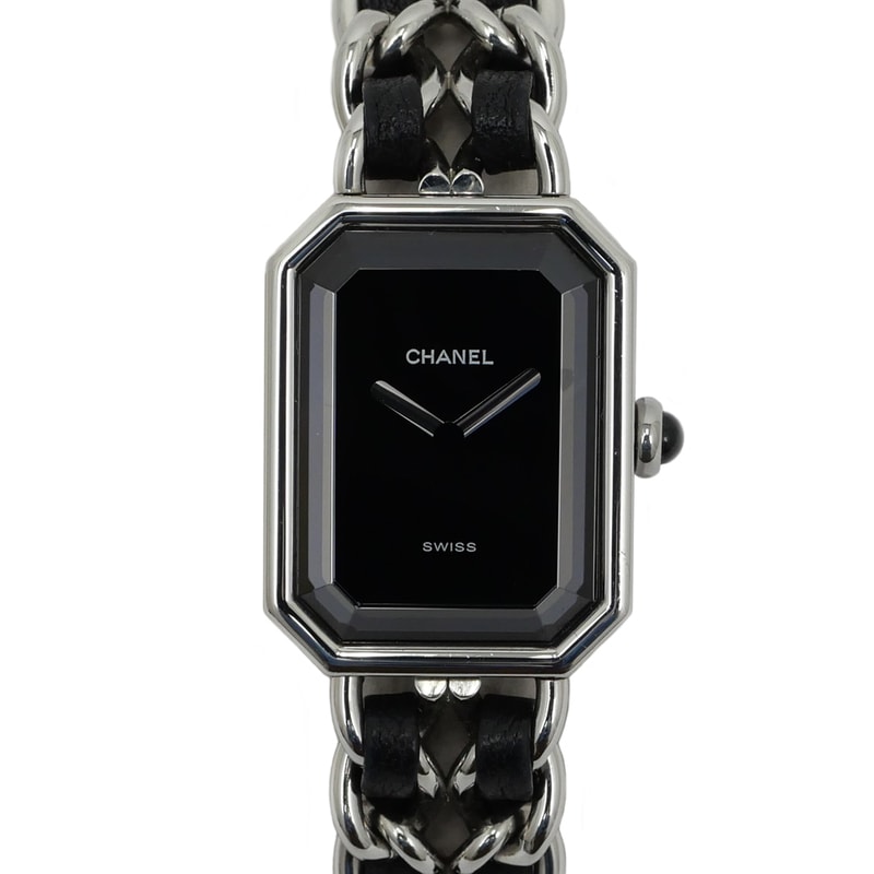 名東】【CHANEL】シャネル プルミエール H0451 ブラック文字盤