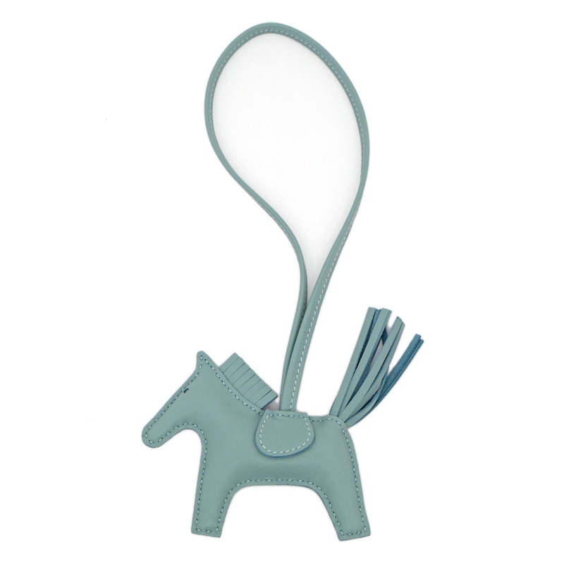 名東】【HERMES】エルメス ロデオPM シエル アニョーミロ K刻印 水色系