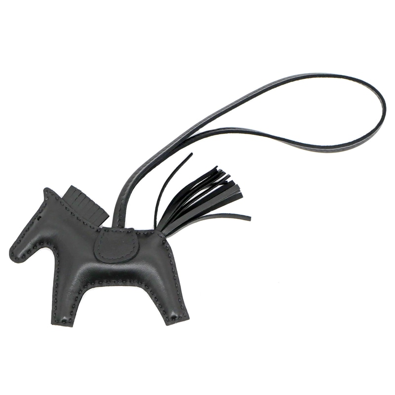 名東】【HERMES】エルメス ロデオPM ソーブラック 黒 アニョーミロ