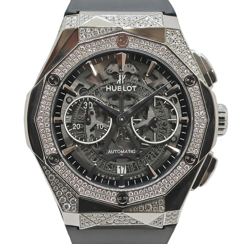��ŷ��ۡ�HUBLOT�ۥ��֥� �������ե塼����� ������󥹥��� �����˥��� ���륿�ʥƥ����ѥ��� 525.NX.0170.RX.1804.ORL18 ������ ��ư���� ��� �ӻ��ס���š�