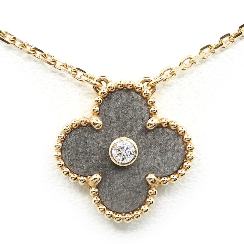 �ڱɡۡ�VAN CLEEF&ARPELS�ۥ����󥯥꡼�ա������ڥ� K18PG ������ơ�������ϥ�֥� �ͥå��쥹 ����С����֥��ǥ����� 2023ǯ�ۥ�ǡ����� 750PG ���奨�꡼ VCARP9T000����š�