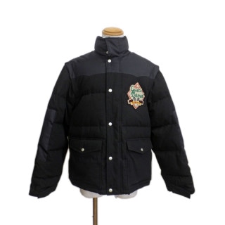 ��ŷ��ۡ�GUCCI�ۥ��å� �����󥸥㥱�å� �֥�å� 641311 Z8AMD ������ɽ��44 PTTCH LOGO ��� ���ѥ�� �������� ������š�