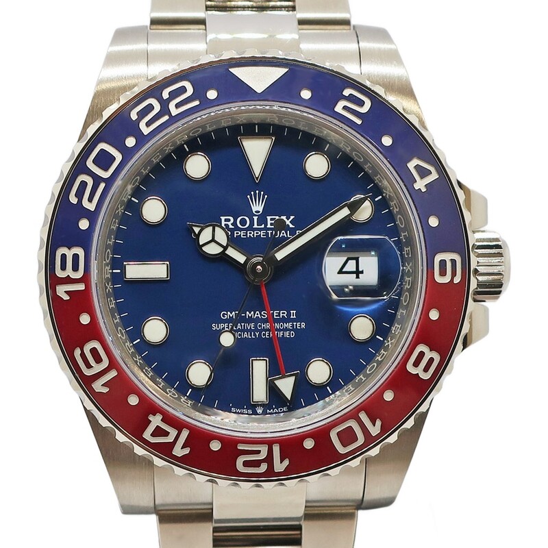 ��ŷ��ۡ�ROLEX�ۥ���å��� GMT�ޥ�����2 126719BLRO ������ �֥롼 750 WG ��ư���� ��� �ݾڽ��դ� 2022ǯ �ӻ��ס���š�