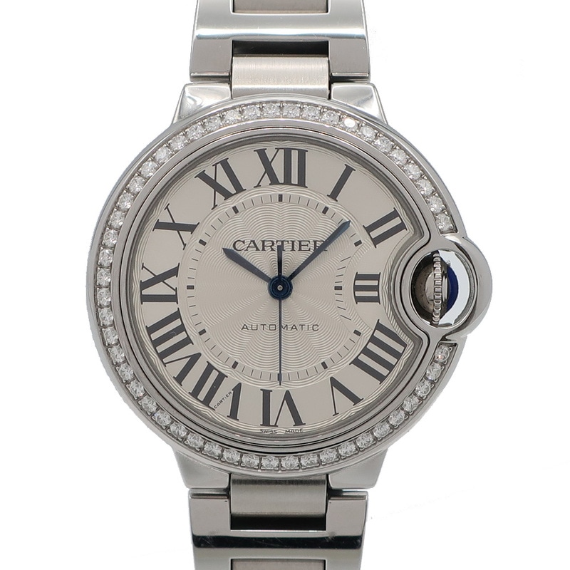 ��ŷ��ۡ�CARTIER�ۥ���ƥ��� �Х���֥롼 MM W4BB0016 ������٥��� �ӻ��� SS ���ƥ�쥹 ����С�ʸ���� 33mm ��ǥ����� Ȣ �ݾڽ����š�