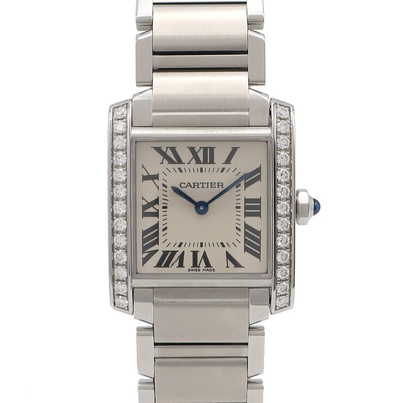 ��ŷ��ۡ�CARTIER�ۥ���ƥ��� ���󥯥ե�󥻡��� MM W4TA0009 ������٥��� �������� �ӻ��� SS ���ƥ�쥹 �����ܥ꡼ʸ���� ��ǥ����� Ȣ �ݾڽ����š�