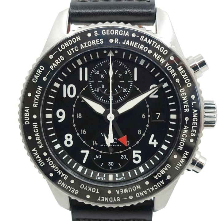 �ڱɡۡ�IWC��IWC �ӻ��� �ѥ����åȥ����å��������ॾ���ʡ��������Υ���� IW395001 SS ��� ���� ��ư��������š�