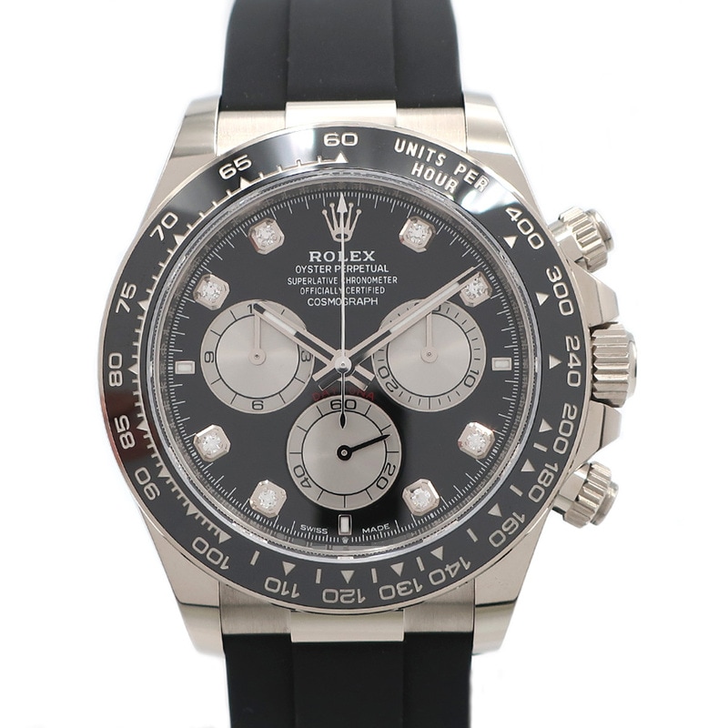 ��ŷ��ۡ�ROLEX�ۥ���å��� �����⥰��եǥ��ȥ� 126519LNG �֥�å� K18WG �ۥ磻�ȥ������ ��С� �ӻ��� ��ư���� ��� 2025ǯ�ݾڽ����š�