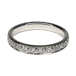 ��̾�Ų��ۡ�VENDOME AOYAMA�ۥ�����ɡ����Ļ� �ϡ��ե����˥ƥ���� PT950 ������ 0.30ct ���� 8�� ���奨�꡼ ������š�