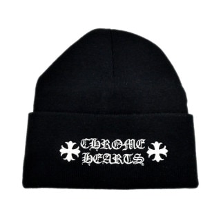 ��̾��ۡ�CHROME HEARTS�ۥ�����ϡ��� �˥åȥ���å� �ӡ��ˡ� CH�ץ饹 �֥�å� OS 23cm �֥�å� �� ���ѥ�� ˹�ҡ�̤���ѡۡ���š�