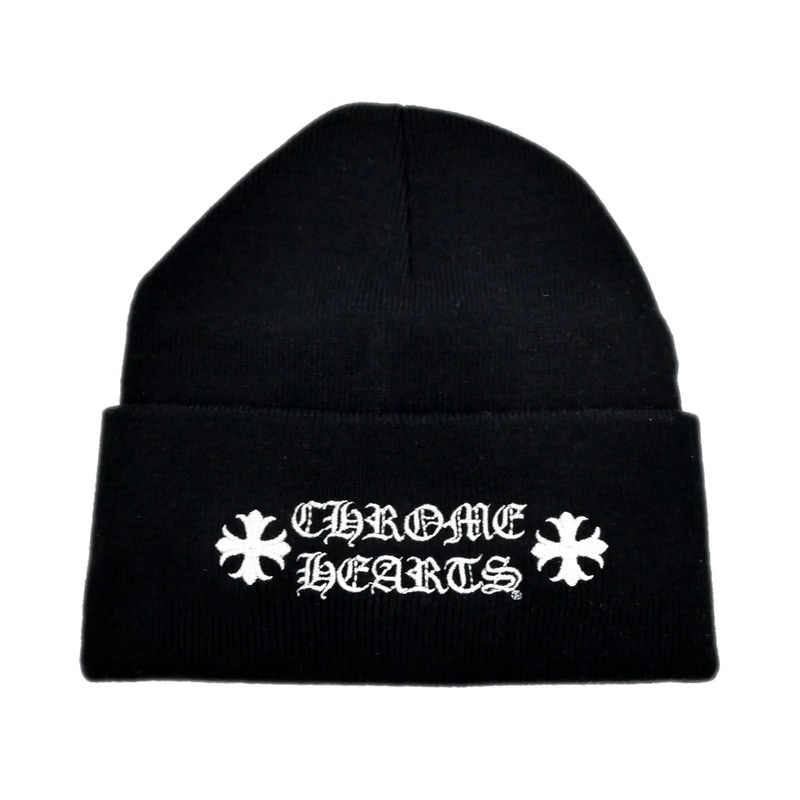 名東】【CHROME HEARTS】クロムハーツ ニットキャップ ビーニー CH