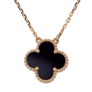 ��̾��ۡ�VAN CLEEF&ARPELS�ۥ����󥯥꡼�ա������ڥ� ������ơ�������ϥ�֥� �ڥ����� VCARA45800 750YG 18K ��������������� ���˥��� �ͥå��쥹 ���奨�꡼