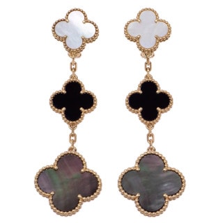 ��̾��ۡ�VAN CLEEF&ARPELS�ۥ����󥯥꡼�ա������ڥ� �ޥ��å�����ϥ�֥� 3������� VCARD79000 �ԥ��� 750YG 18K ��������������� �ޥ������֥ѡ��� ���˥��� 