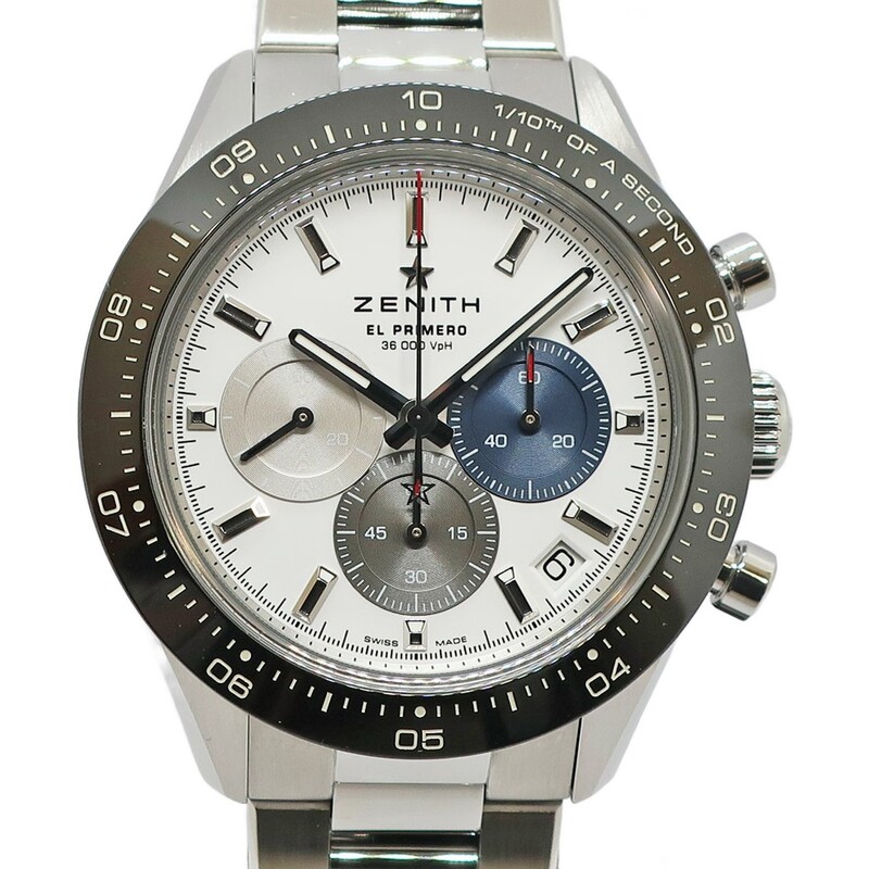 ��ŷ��ۡ�ZENITH�ۥ��˥� �����Υޥ��������ݡ��� ����ץ��� 03.3100.3600/69.M3100 SS �ۥ磻�� ��ư���� ��� 2023ǯ�ڻž夲�Ѥߡۡ���š�