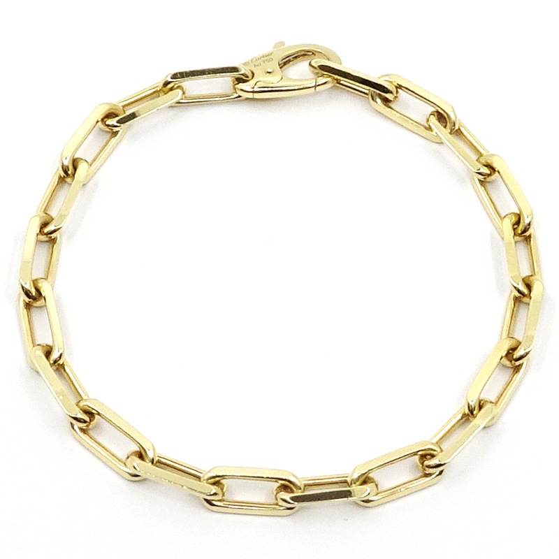 �ڱɡۡ�CARTIER�ۥ���ƥ��� K18YG ����ȥ� �ߥǥ������ǥ� �֥쥹��å� MM 750YG B6021300 ��� ��ǥ���������š�