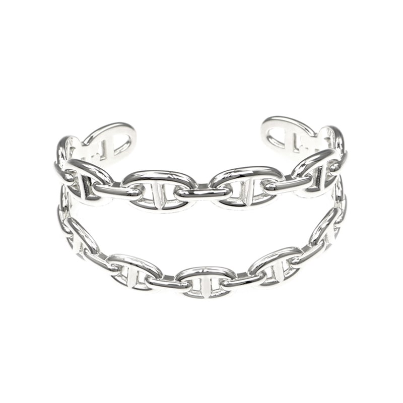 名東】【HERMES】エルメス シェーヌダンクル アンシェネ ダブルブレス