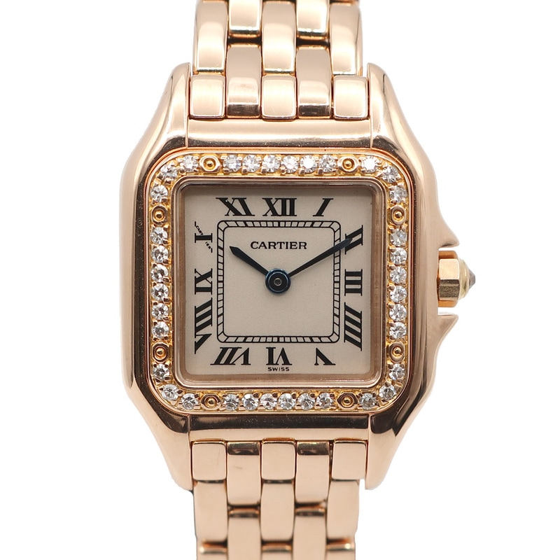 ��ŷ��ۡ�CARTIER�ۥ���ƥ��� �ѥ�ơ��� �ɥ� ����ƥ��� SM WF3090F1 18K PG �ԥ󥯥������ �������� ������٥��� �ݾڽ� ��ǥ���������š�