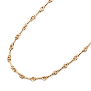 ��ŷ��ۡ�CHROME HEARTS�ۥ�����ϡ��� �ĥ����ȥ������� 22K 24����� TWIST CHAIN ��������������� ���奨�꡼ �ͥå��쥹��̤���ѡۡڿ��ʡۡ���š�