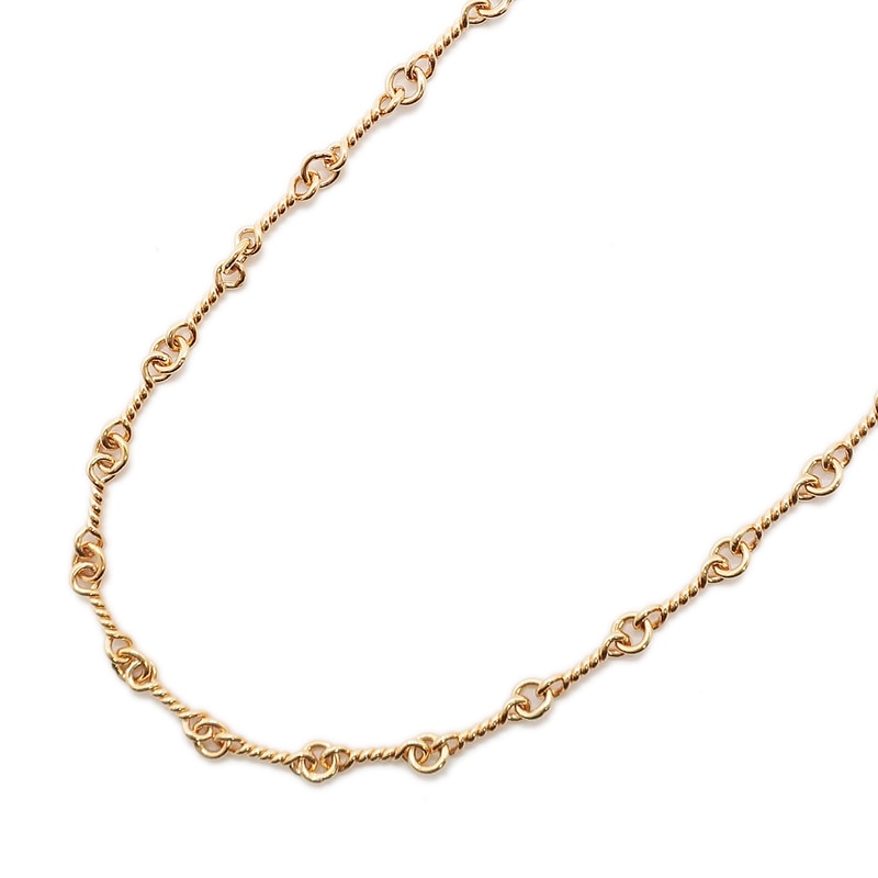 ��ŷ��ۡ�CHROME HEARTS�ۥ�����ϡ��� �ĥ����ȥ������� 22K 24����� TWIST CHAIN ��������������� ���奨�꡼ �ͥå��쥹��̤���ѡۡڿ��ʡۡ���š�