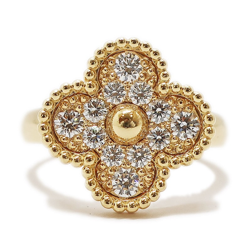 ��ŷ��ۡ�VAN CLEEF��ARPELS�ۥ����󥯥꡼�ա������ڥ� ������ơ�������ϥ�֥��� 750YG ������ #50 VCARO26M50 ���奨�꡼ ���ء���š�