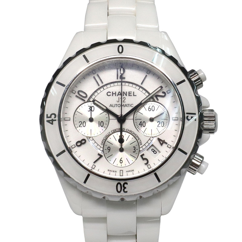 ��̾�Ų��ۡ�CHANEL�ۥ���ͥ� J12 �����Υ���� H1007 �ۥ磻�ȥ���ߥå� ��ư�� ����ӻ��� �ˡ���š�