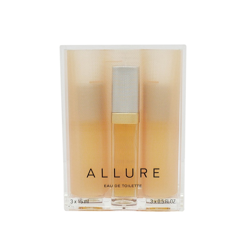 【未開封】　シャネル　アリュール　オードトワレ　15ml 3本 本体　リフィル 名東】【CHANEL】シャネル 香水 アリュール オードゥトワレット 15ml 3