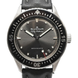 ��ŷ��ۡ�BLANCPAIN�ۥ֥��ѥ� �ե��եƥ��ե����ॹ �Х��������� 5100B-1110-B52A SS �ե��֥�å� ��ư���� ��� �� �ӻ��ס���š�
