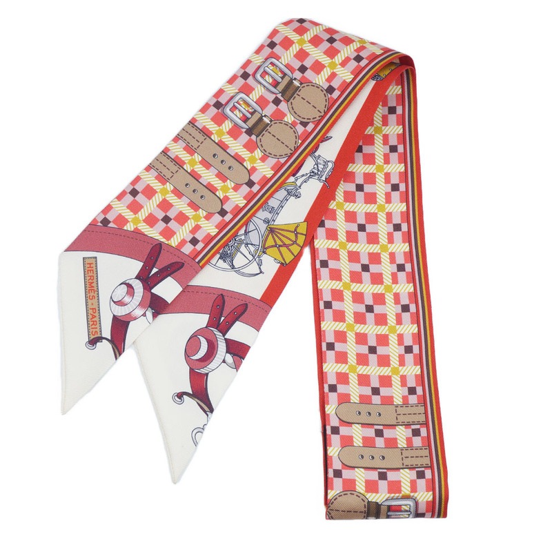 �ڱɡۡ�HERMES�ۥ���᥹ �ĥ��꡼ Les Voitures Nouvelle �ϼ֤����� �������� ���륯100% ��åɷ� �ޥ�����顼 ��ʪ ����¾ Ȣ����š�