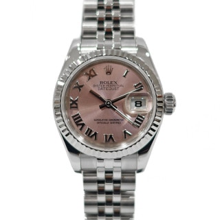 �ڱɡۡ�ROLEX�ۥ���å��� �ǥ��ȥ��㥹�� �ӻ��� 179174 2014ǯ ���� ������ �ԥ󥯥����� SS/WG ��ǥ������ڻž夲�Ѥߡۡ���š�