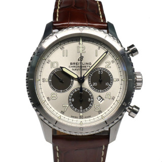 ��̾�Ų��ۡ�BREITLING�ۥ֥饤�ȥ�� �ʥӥ����ޡ�8 B01 �����Υ���� 1000�ܸ��� AB0117 ����С� SS �쥶�� ��ư�� ����ӻ��� �ˡ���š�