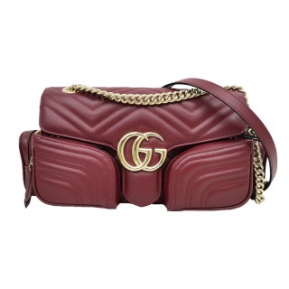 ��̾��ۡ�GUCCI�ۥ��å� GG�ޡ����� �ޥ���ݥ��åȥ������󥷥������Хå� �ܥ�ɡ� �쥶�� 795228 ��ǥ���������š�