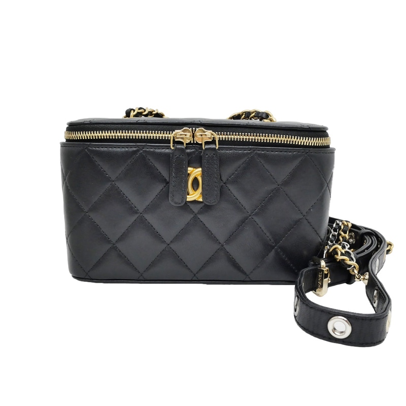 名東】【CHANEL】シャネル バニティ チェーンショルダーバッグ