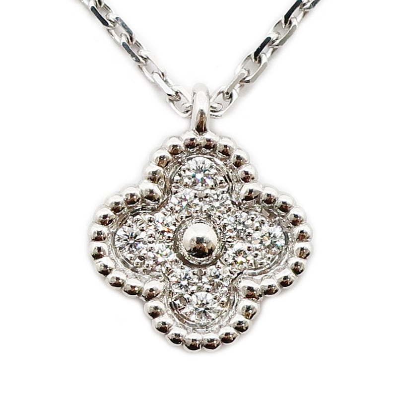 ��ŷ��ۡ�VAN CLEEF&ARPELS�ۥ����󥯥꡼��&�����ڥ� ���������ȥ���ϥ�֥� �ڥ����� 750WG ������ VCARO85900 �ͥå��쥹 ���奨�꡼����š�