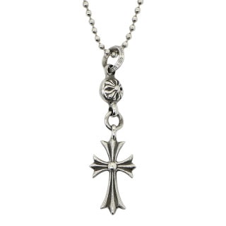 ��̾��ۡ�CHROME HEARTS�ۥ�����ϡ��� �ͥå��쥹 1�ܡ��� �����ˡ�CH������ �ܡ���������� SV925 ����С� 76cm ���奨�꡼����š�
